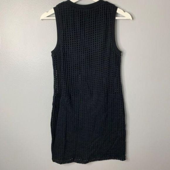 Fabletics Black Eyelet Dress - Picture 3 of 3
